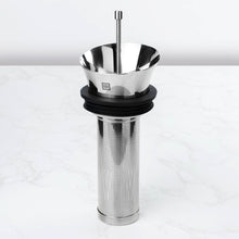 1L Glass Fridge Carafe with Stainless Steel Tea Filter