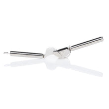 Moda Stainless Steel Garlic Press with Auto Scraping Bar