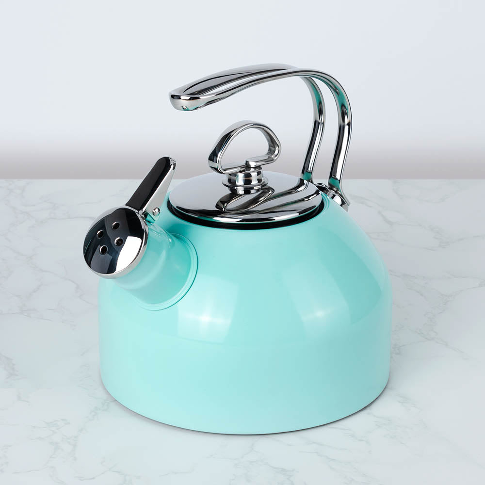 Sold at Auction: EMW Turquoise Mini Tea Kettle