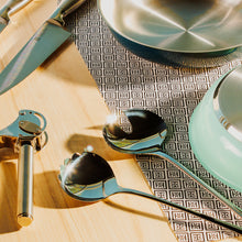 Salad Serving Set with Palm Shaped Handle