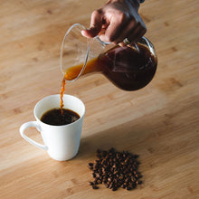 600mL Glass Pour Over Coffee Brewer with Double Mesh Stainless Filter