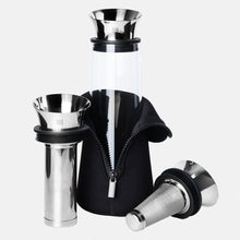 1L Glass Fridge Carafe with Stainless Steel Coffee & Tea Filters