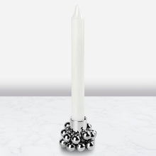 Magnetic Bubble Candle Holder (Chrome)
