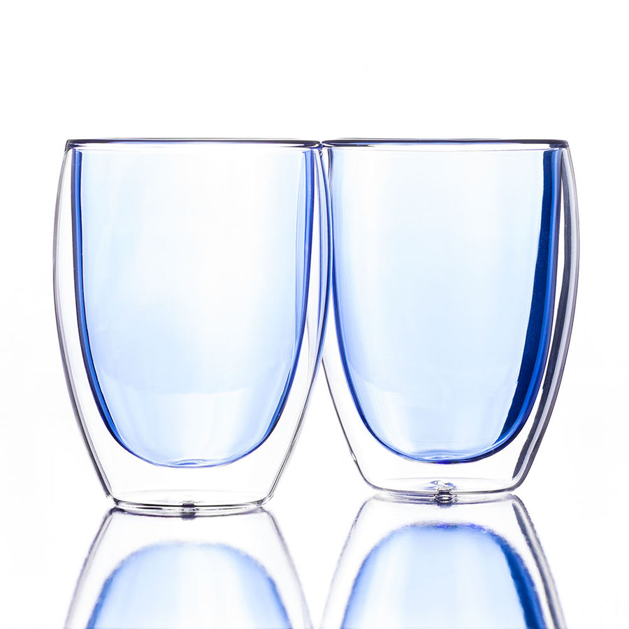 2 glass cup Double Wall Glass Cup Set of 2 (350mL) – Hutch Kitchen