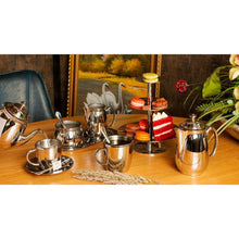 Polished Double Wall Stainless Steel Coffee Cup (9 oz.) + Coffee Measuring Spoon (10.3cm)