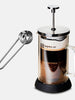 French Coffee Press - Double Wall Borosilicate Glass (350mL) + Coffee Measuring Spoon (10.5cm)