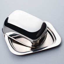 Classic Stainless Covered Butter Dish