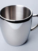 Polished Double Wall Stainless Steel Coffee Cup (9oz)