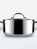 Contempo Stainless Steel Low Casserole Pot