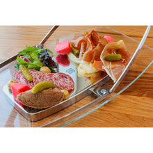 Tempered Glass Cheese Tray