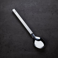 Solid Spoon With Hooked Handle