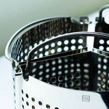 3 Chamber Tall Pasta Insert