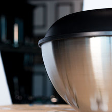 24CM Plastic Salad Spinner With 28.5CM S/S Storage Bowl and Cover