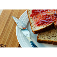 Modern Steak Knives Set of 4 with Bi-Coloured Handle