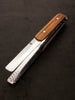 Stainless Steel BBQ Tongs Rivetted with Wood Handle
