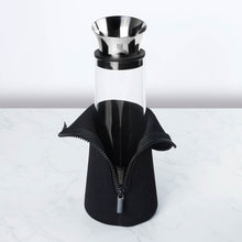 1L Glass Fridge Carafe With Silicon Sealed Pouring Spout