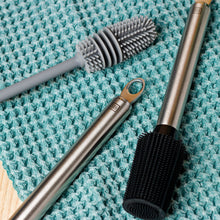 Silicone Bottle Brush (Black) - 23cm