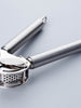 Moda Stainless Steel Garlic Press with Auto Scraping Bar
