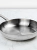 Classic Stainless Steel Frying Pan with Hollow Handle