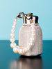 Rhinestone Vacuum Drinking Bottle - Silver (300mL)