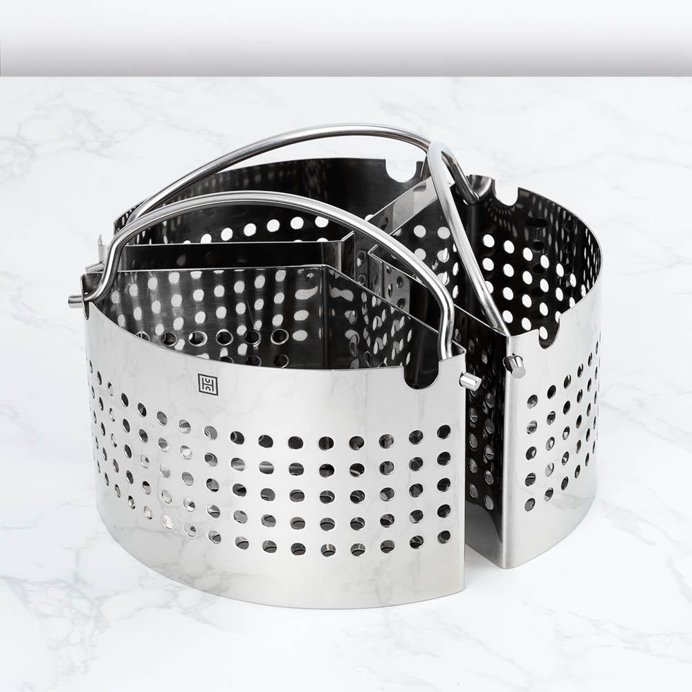 3 Chamber Short Pasta Insert – Hutch Kitchen