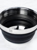Collapsible Silicone/Stainless Mixing Bowl (Black)