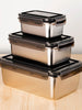 Antibacterial Food Preservation Box Set 3 pieces (600mL / 1400mL / 2800mL)